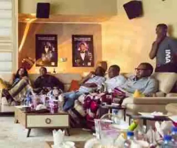 Actress Omotola Jalade Hosts Aliko Dangote, Femi Otedola, Donald Duke, Others To Private Viewing Of Her Movie (Photos)